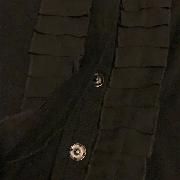 Black tie cardigan - Picture 2 of 3